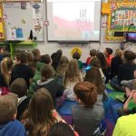 George Washington Carver Elementary Skype Author Visit