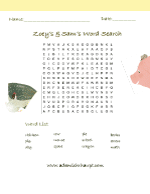 Fun Activity – Zoey and Sam's Word Search